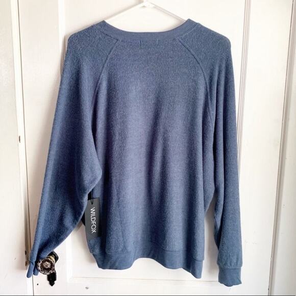 WILDFOX Freedom Rainbow Summer Graphic Sweatshirt Pullover Top NWT Size Medium - Picture 7 of 7